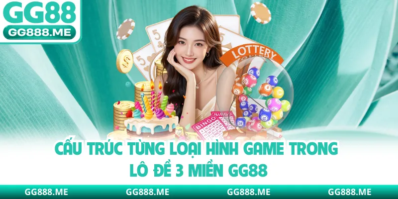 Cấu trúc từng loại hình game trong lô đề 3 miền GG88