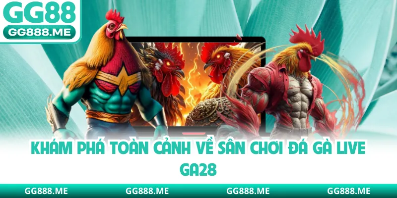 Khám phá toàn cảnh về sân chơi đá gà live ga28 